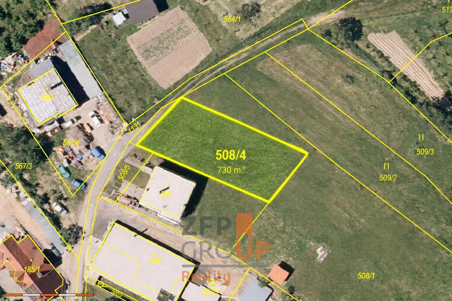 Pozemek pro bydlení, 730 m²