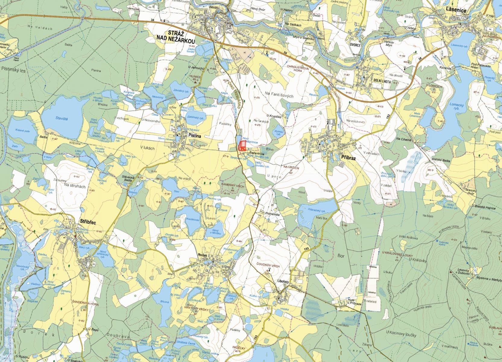 Zemědělské pozemky, Stráž nad Nežárkou - 2
