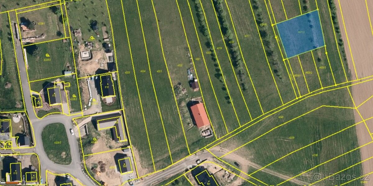 Pozemky pro bydlení, Újezd u Valašských Klobouk, 763 25