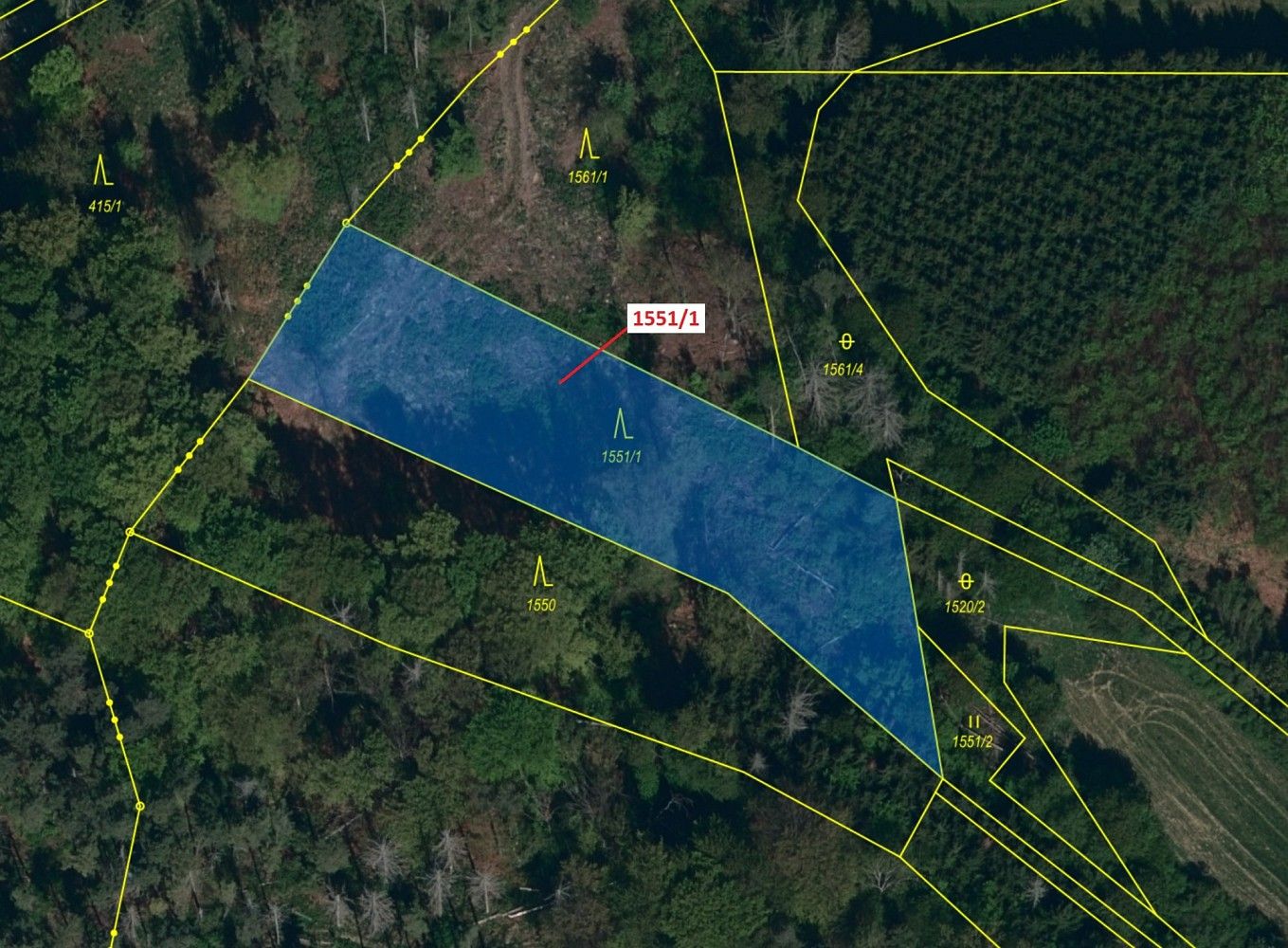 Lesy, Číchov - 2