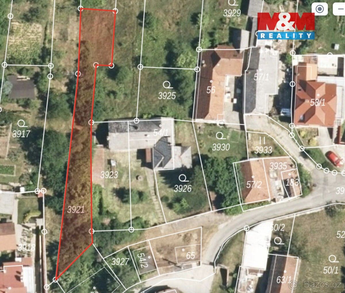 Prodej pozemek pro bydlení - Ořechov, 687 37