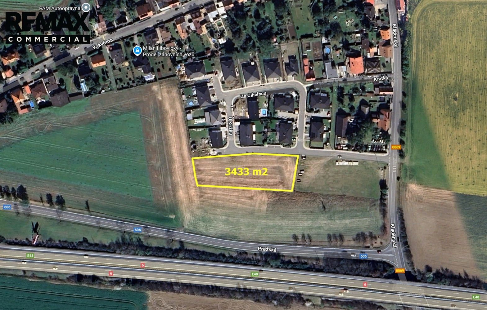 Komerční pozemky, Pletený Újezd, okres Kladno, Středočeský kraj - 1