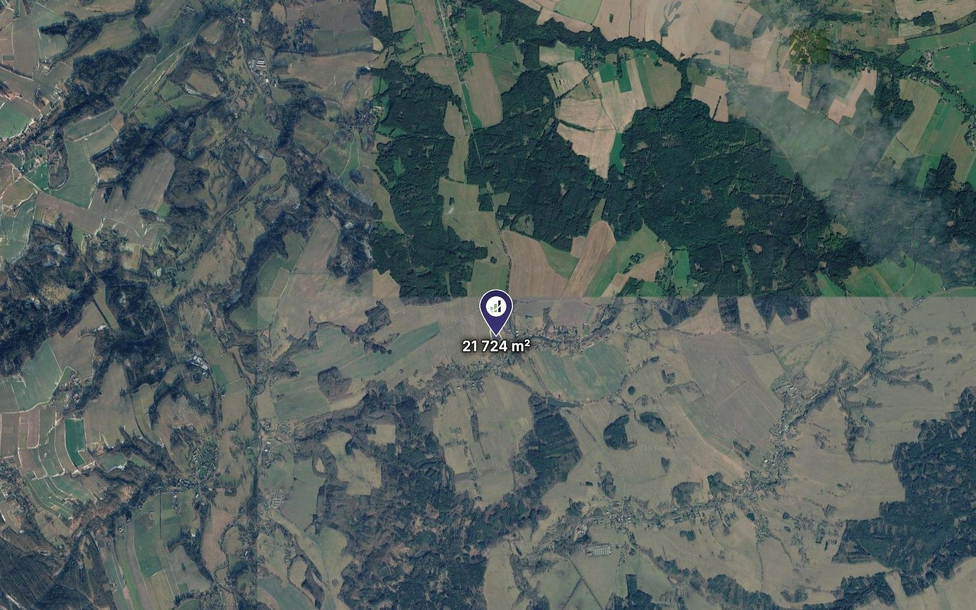 Pozemky pro bydlení, Pertoltice, 21 724 m² - 2