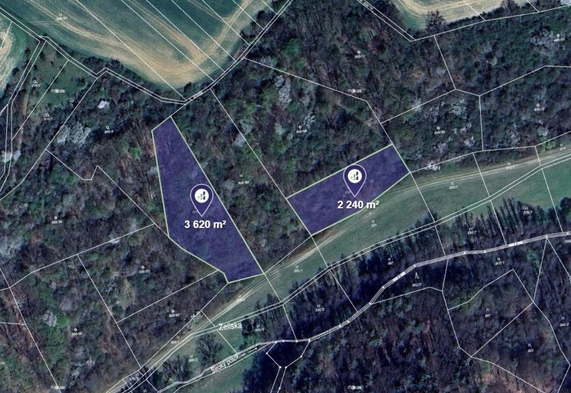 Louka, 5 860 m²