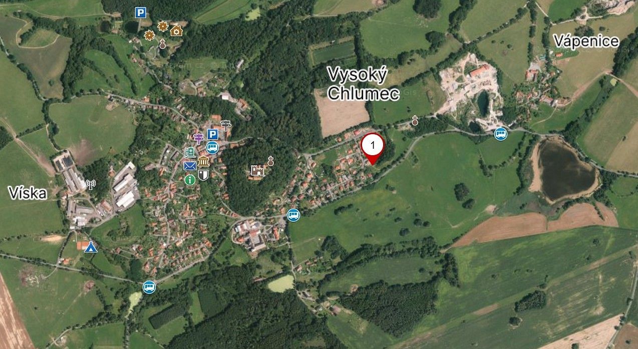Pozemek pro bydlení · Vysoký Chlumec, okres Příbram, Středočeský kraj - 4