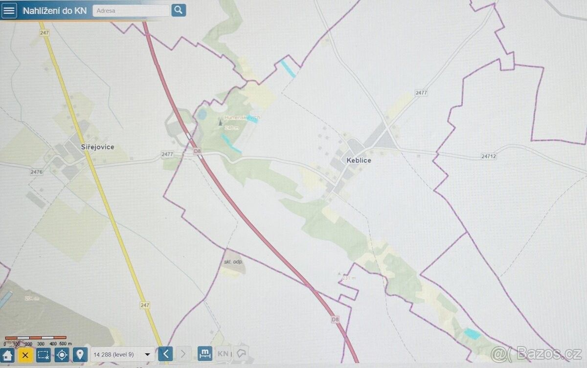 Prodej pozemek pro bydlení - Lovosice, 410 02