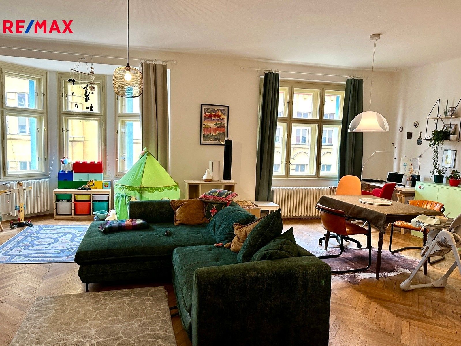 Pronájem byt 2+kk - Kubelíkova, Praha, 89 m²