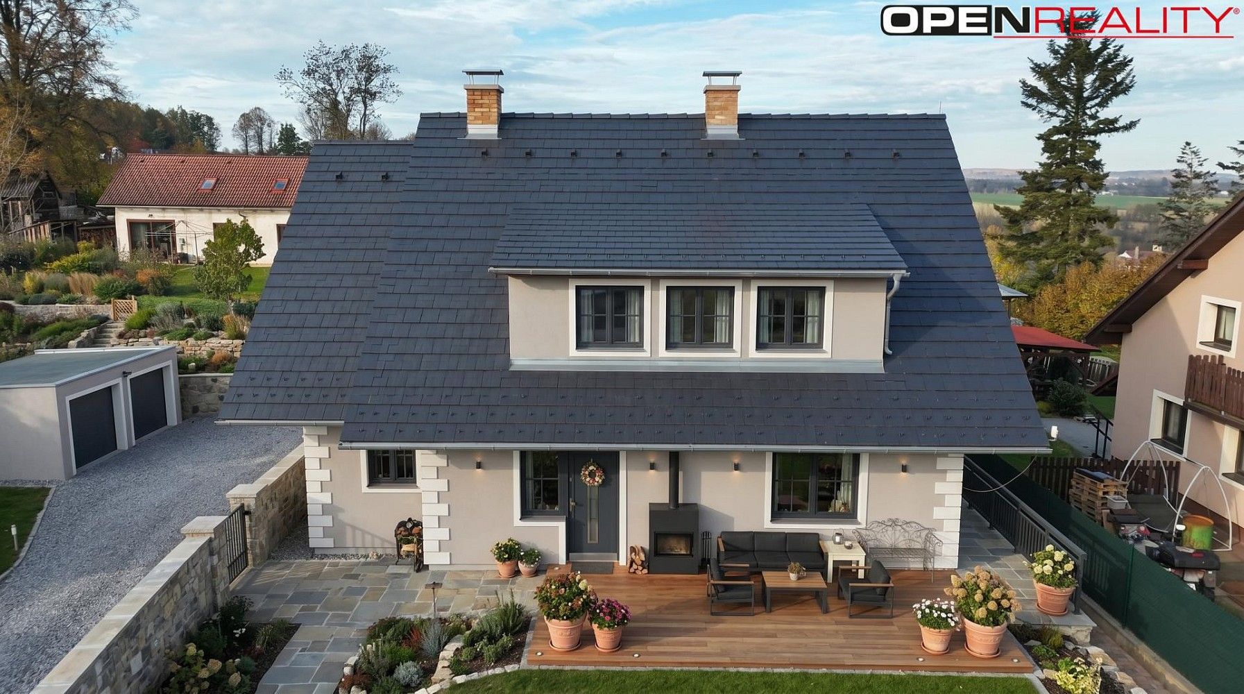 Rodinné domy, Vyskytná nad Jihlavou - Rounek, okres Jihlava, 360 m² - 1