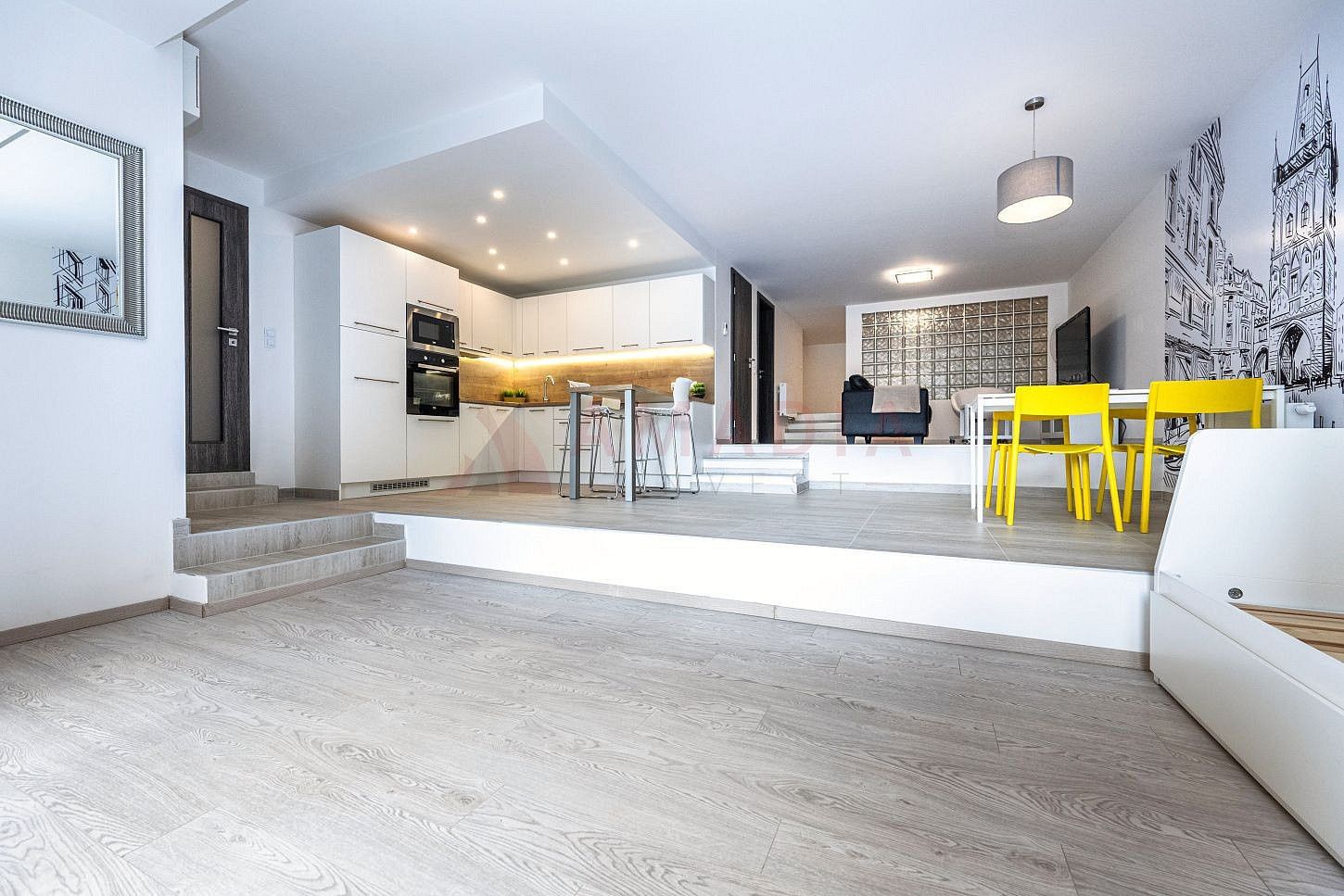 Prodej byt 1+kk - U Mlýnského kanálu, Praha 8 - Karlín, 80 m² - 5