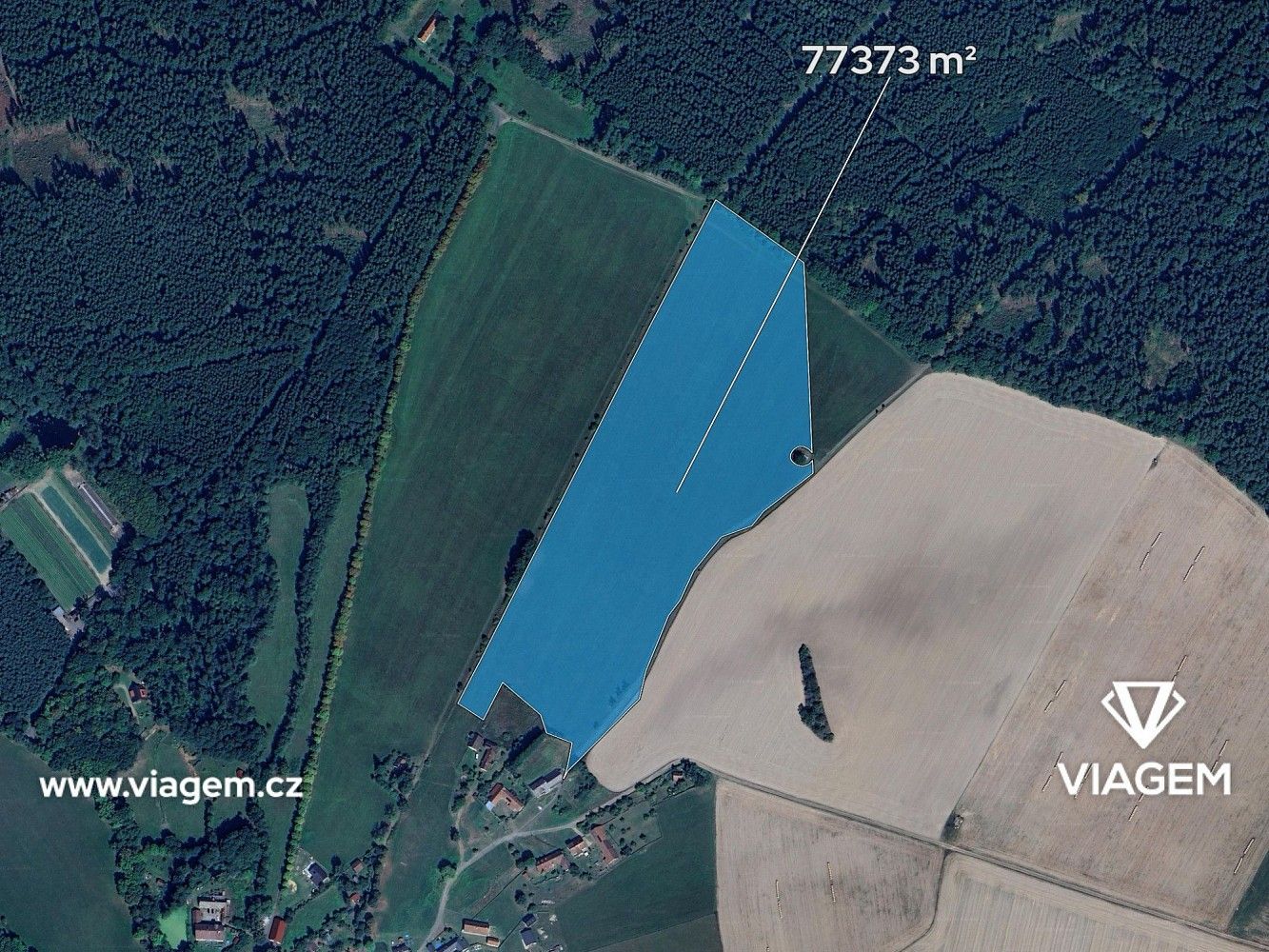 Zemědělské pozemky, Hvožďany, okres Příbram - 2