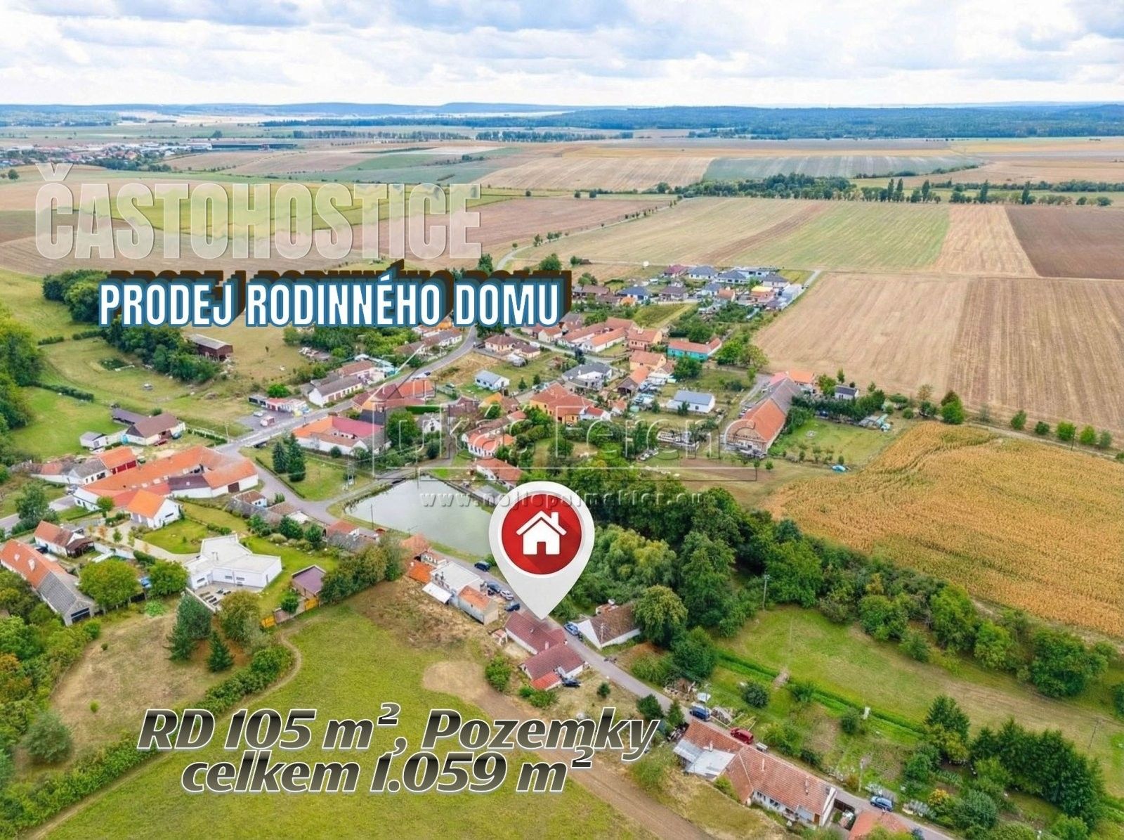 Rodinné domy, Častohostice, 105 m²