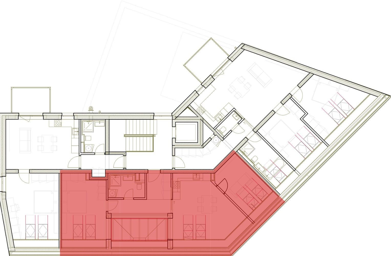 Byt 3+kk · 61 m² · Elišky Přemyslovny, Praha 5 - Zbraslav - 3