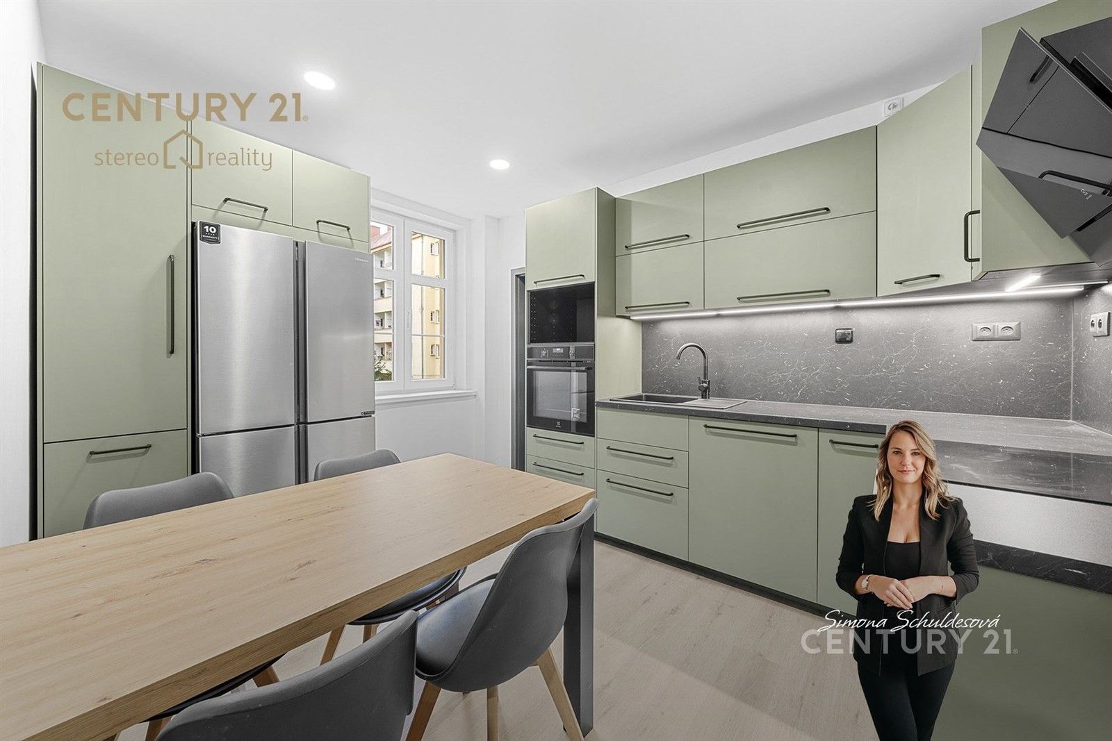 3+1, Metelkovo náměstí, Teplice, 62 m²