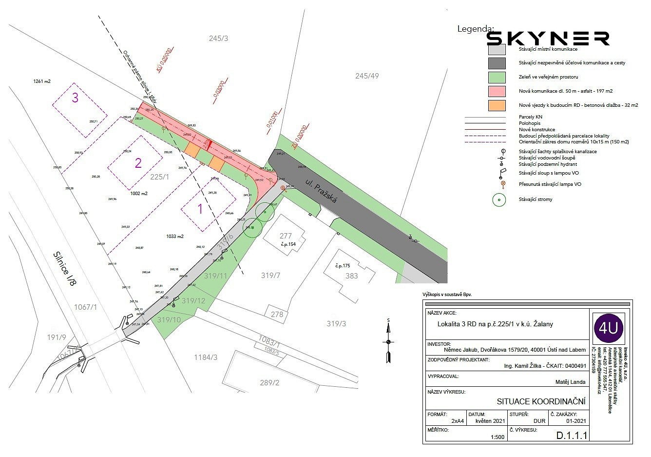 Pozemek pro bydlení · Žalany, okres Teplice - 4