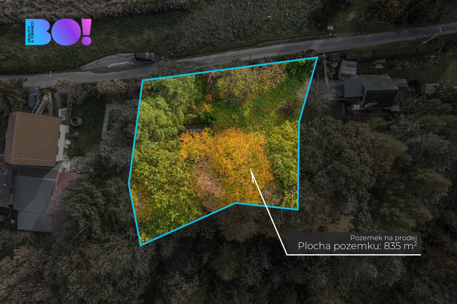 Zahrady, Hodslavice, 835 m²