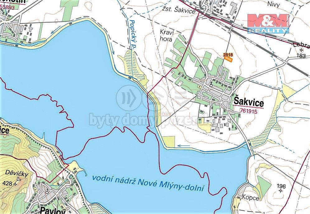 Prodej zemědělský pozemek - Šakvice, okres Břeclav, Jihomoravský kraj - 2