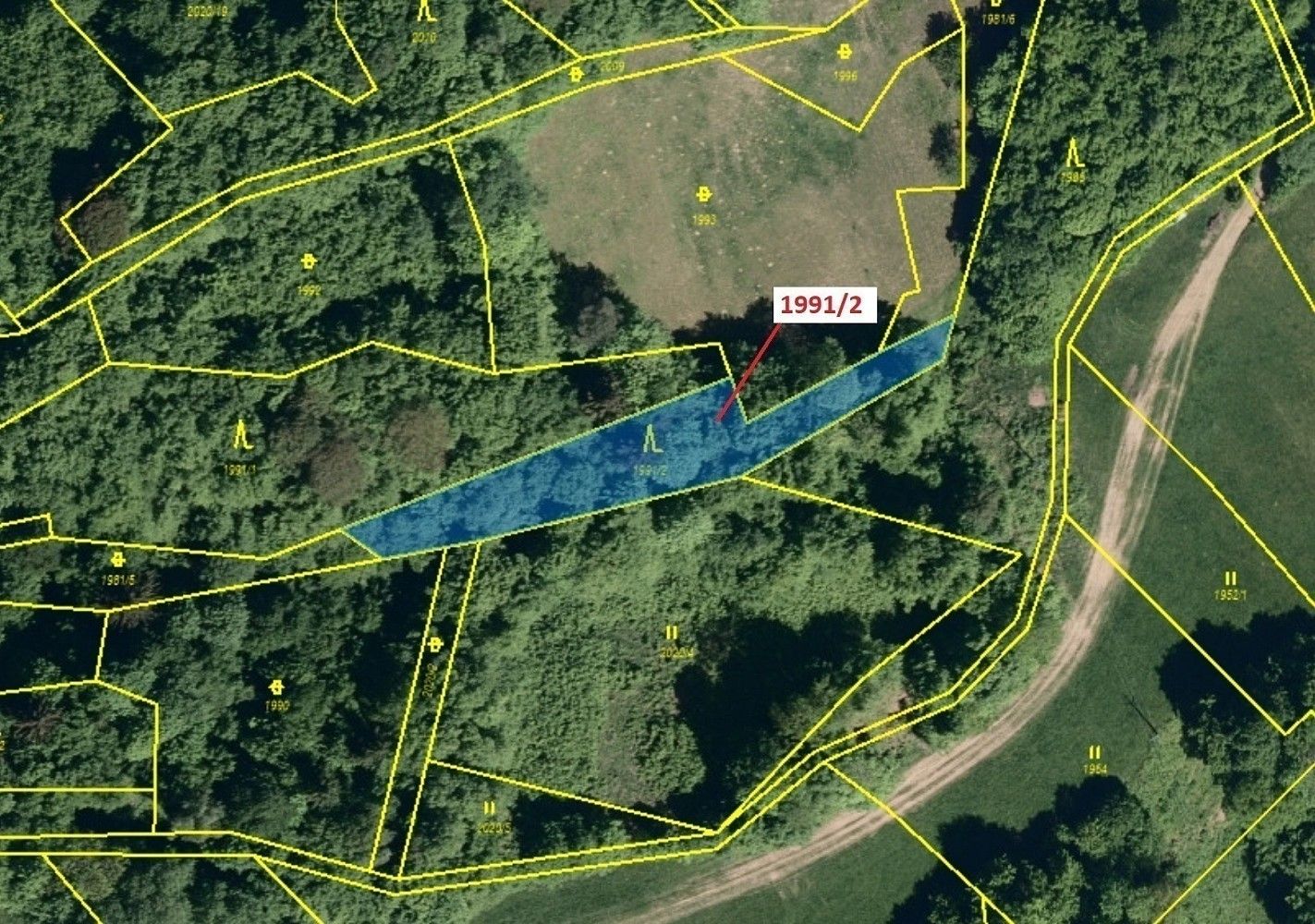 Prodej les - Hovězí, okres Vsetín, Zlínský kraj - 2