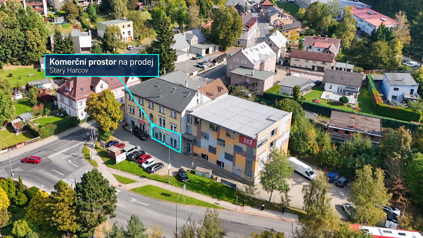 Prodej obchodní prostory - Svobody, Liberec - Liberec XV-Starý Harcov, 106 m² - 1