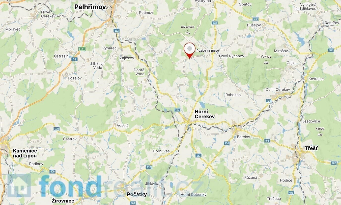 Pozemek · 590 m² · Nový Rychnov Čejkov - 3
