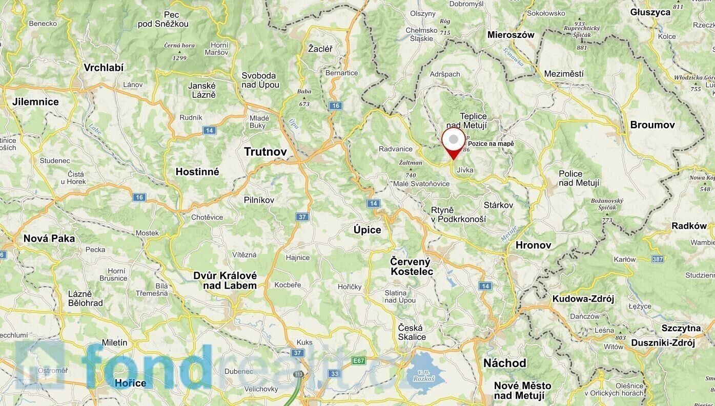 Pozemek · 1 825 m² · Jívka - 3