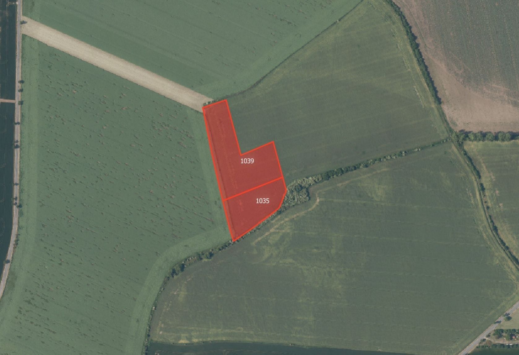 Zemědělský pozemek, 70 796 m²