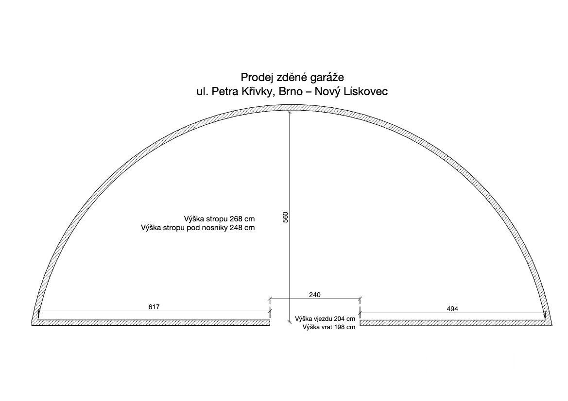Garáž · 63 m² · Petra Křivky, Brno - 4