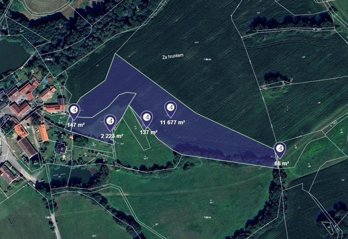 Zemědělské pozemky, Hrazany, 11 585 m²