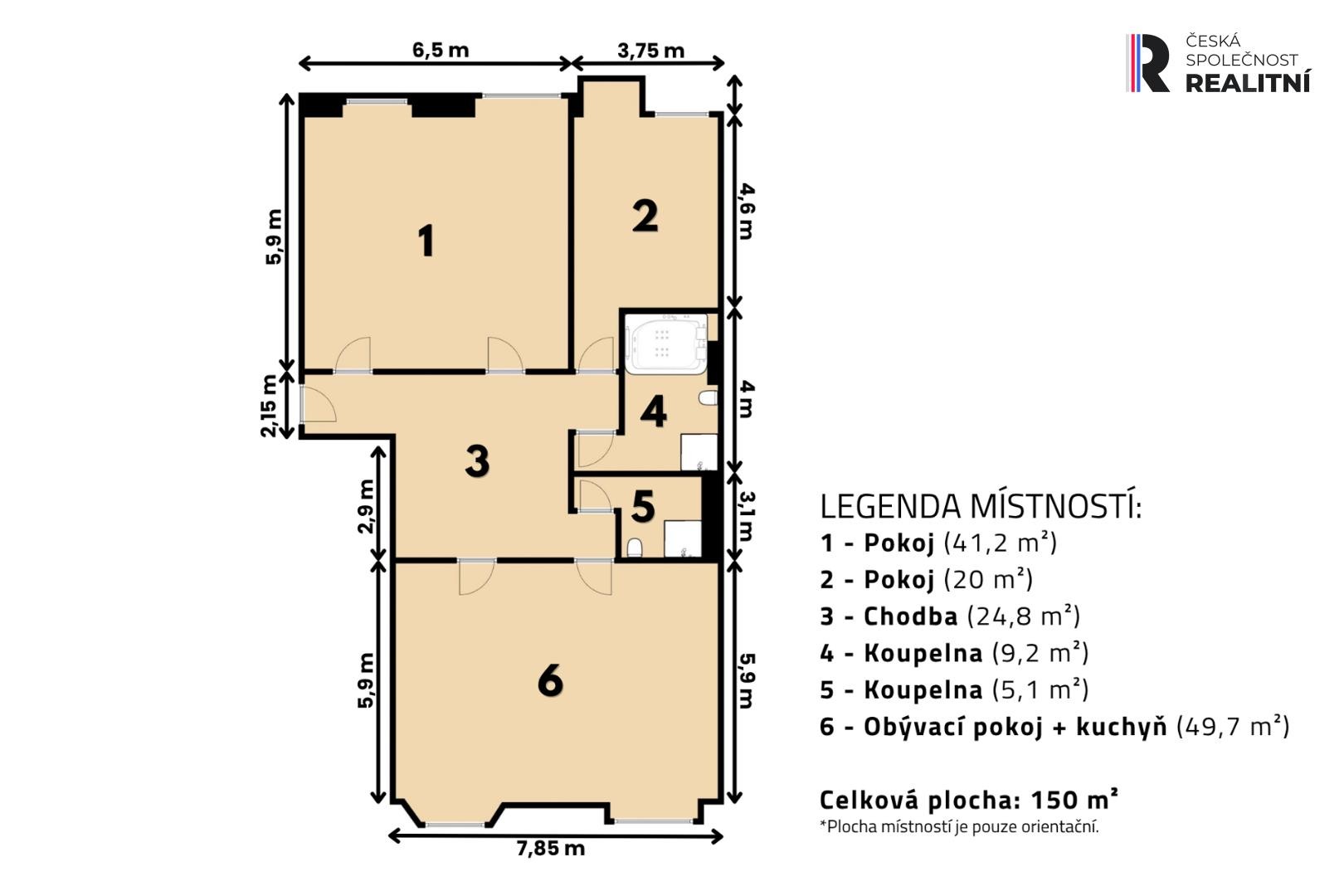 Byt 3+kk · 150 m² · Gorazdova 334, Praha Nové Město - 3