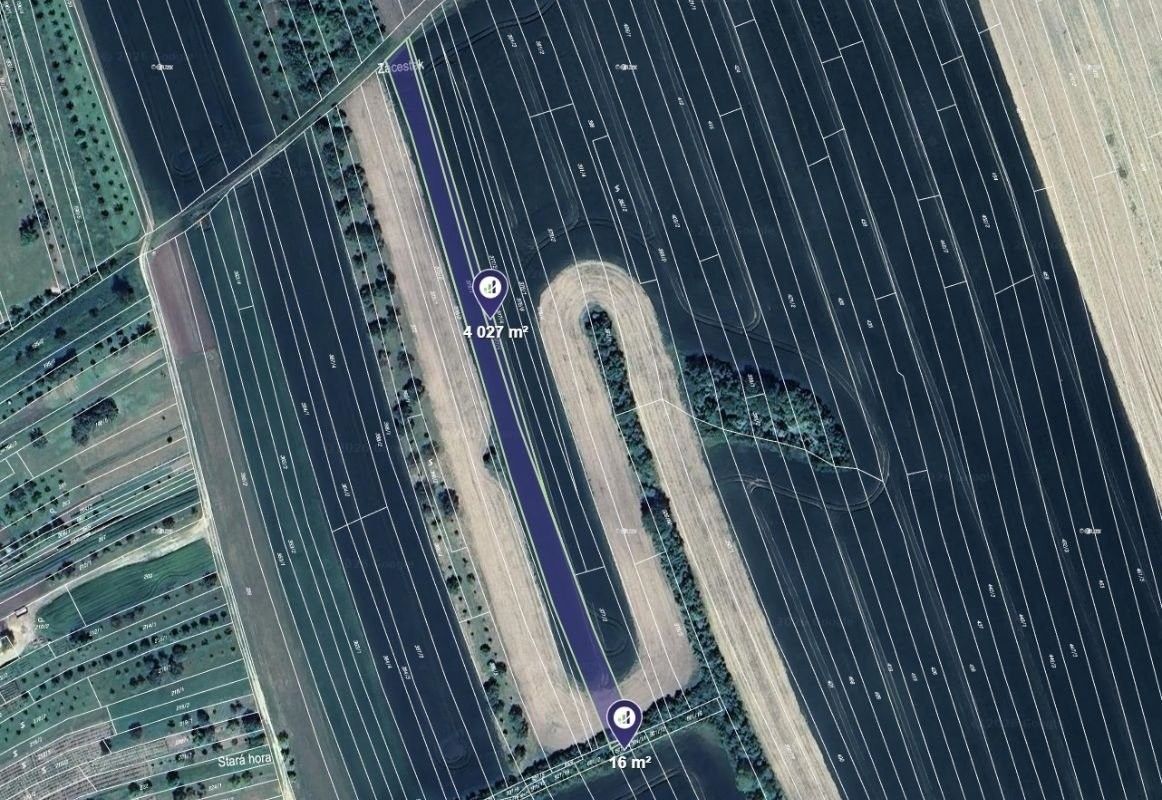 Zemědělské pozemky, Násedlovice, 2 022 m²