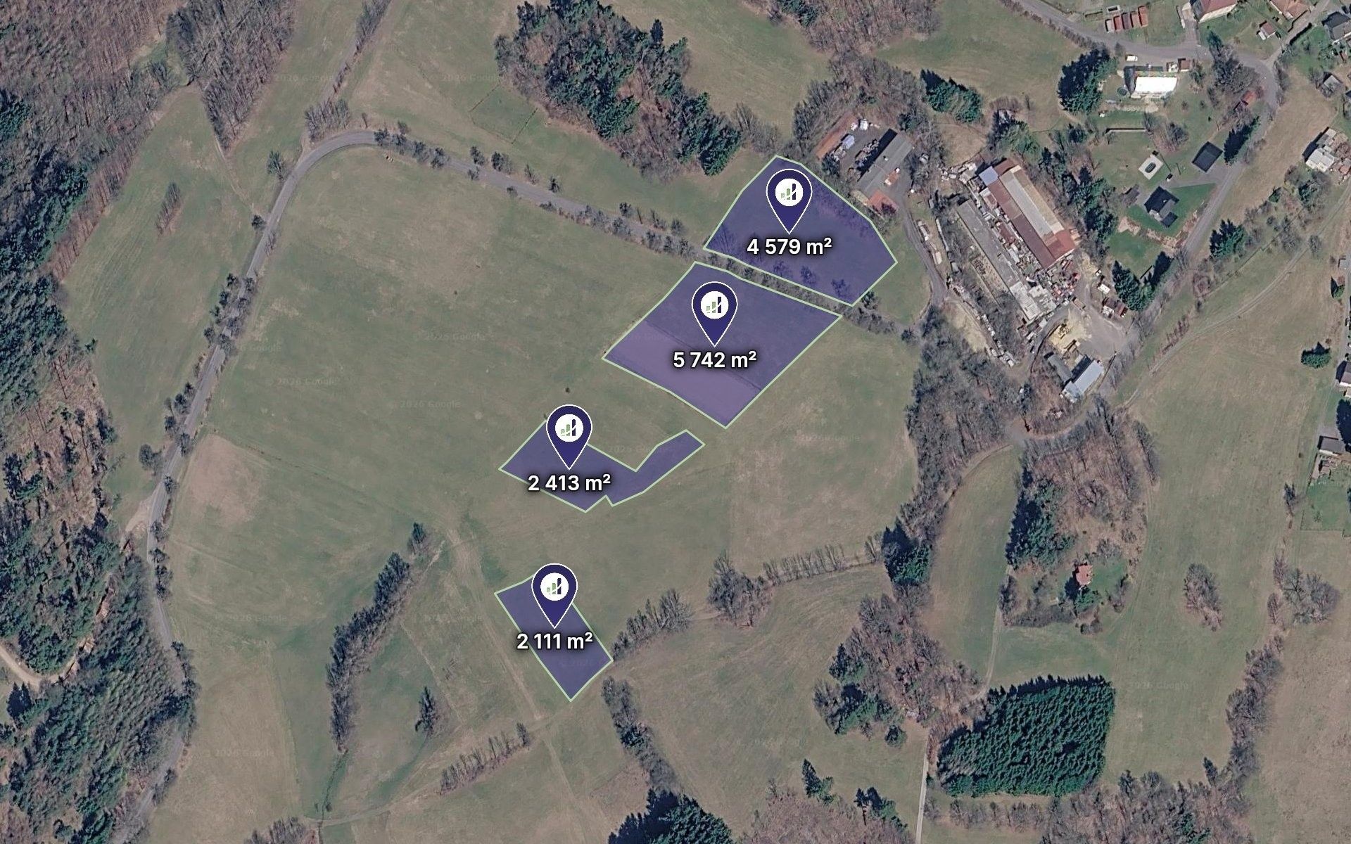 Zemědělský pozemek, 2 474 m²
