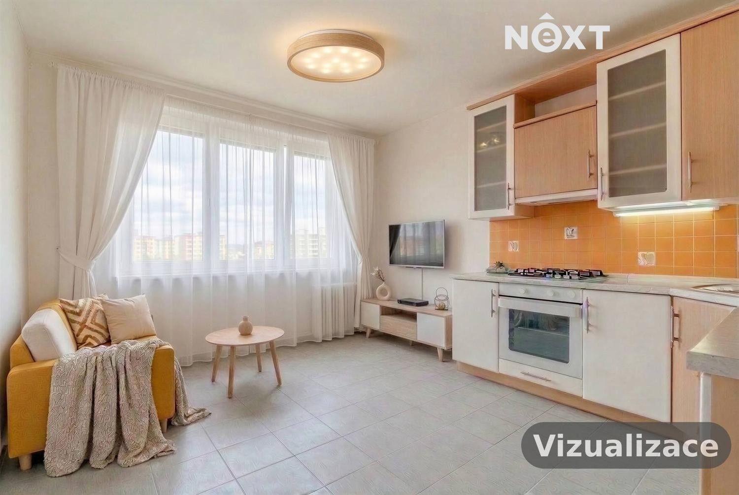 Byt 2+kk · 35 m² · J. Opletala 902, České Budějovice 2 - 4