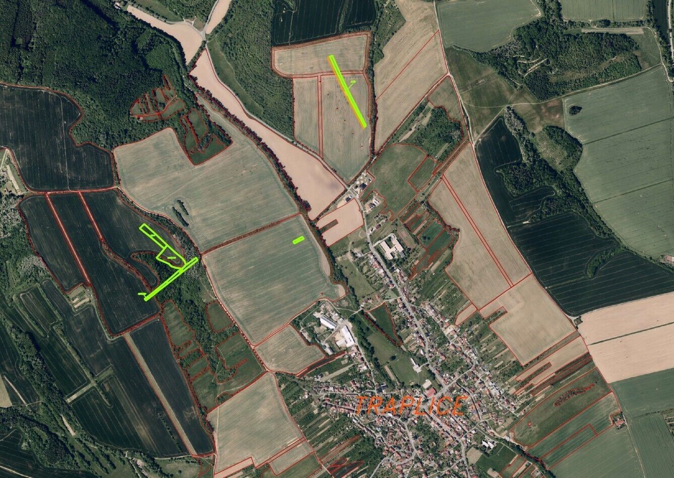 Ostatní, Traplice, 19 641 m²