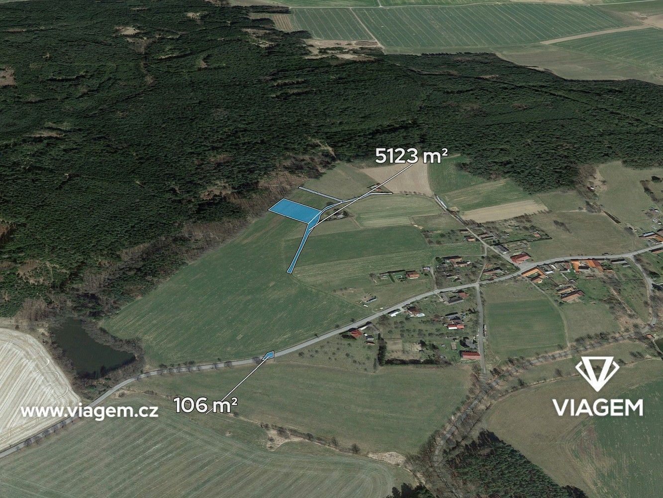 Zemědělské pozemky, Tučapy, okres Tábor, Jihočeský kraj - 1