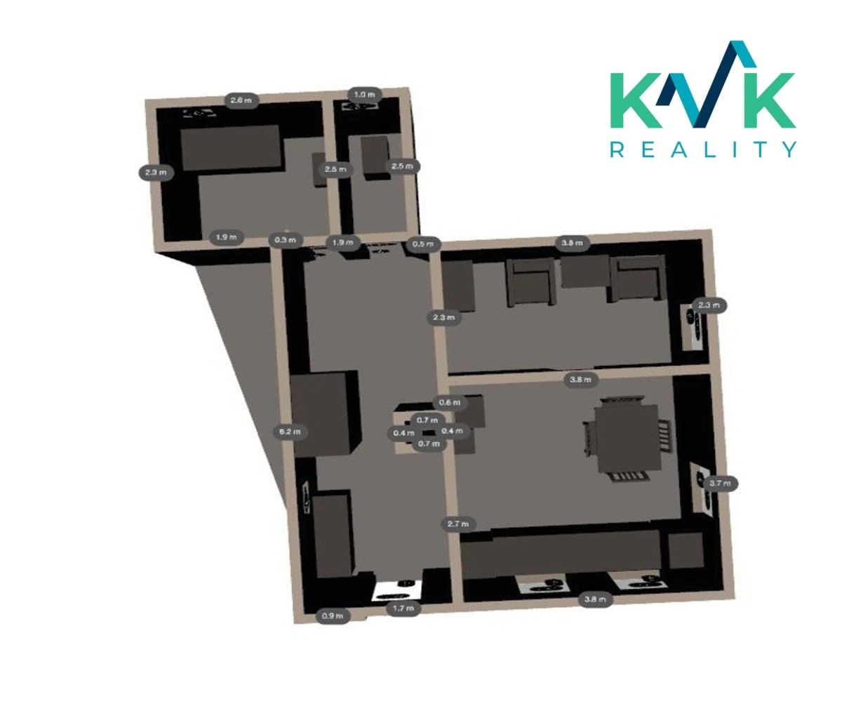 Prodej rodinný dům - Nejdecká, Rotava, 80 m² - 5