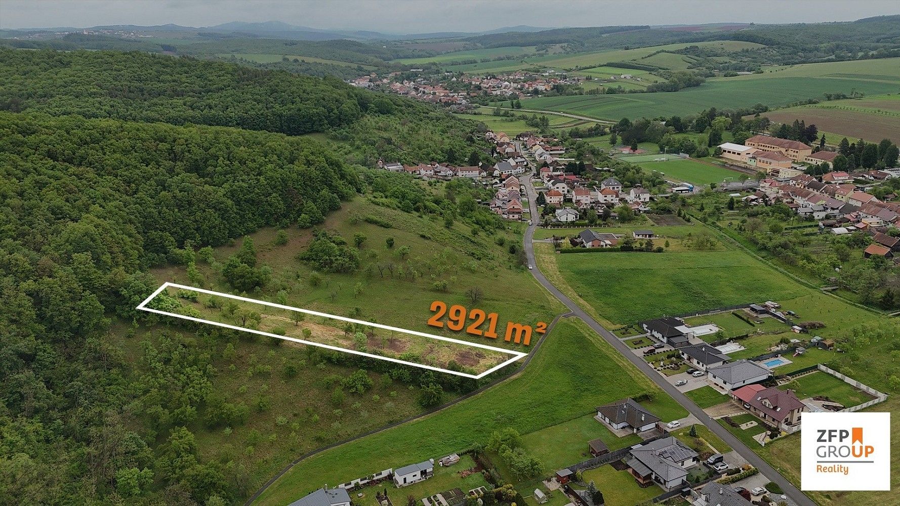 Pozemek pro bydlení, 2 921 m²