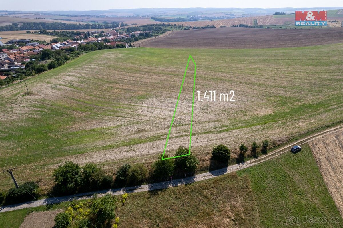 Prodej pozemek - Letonice u Vyškova, 683 35, 1 411 m²