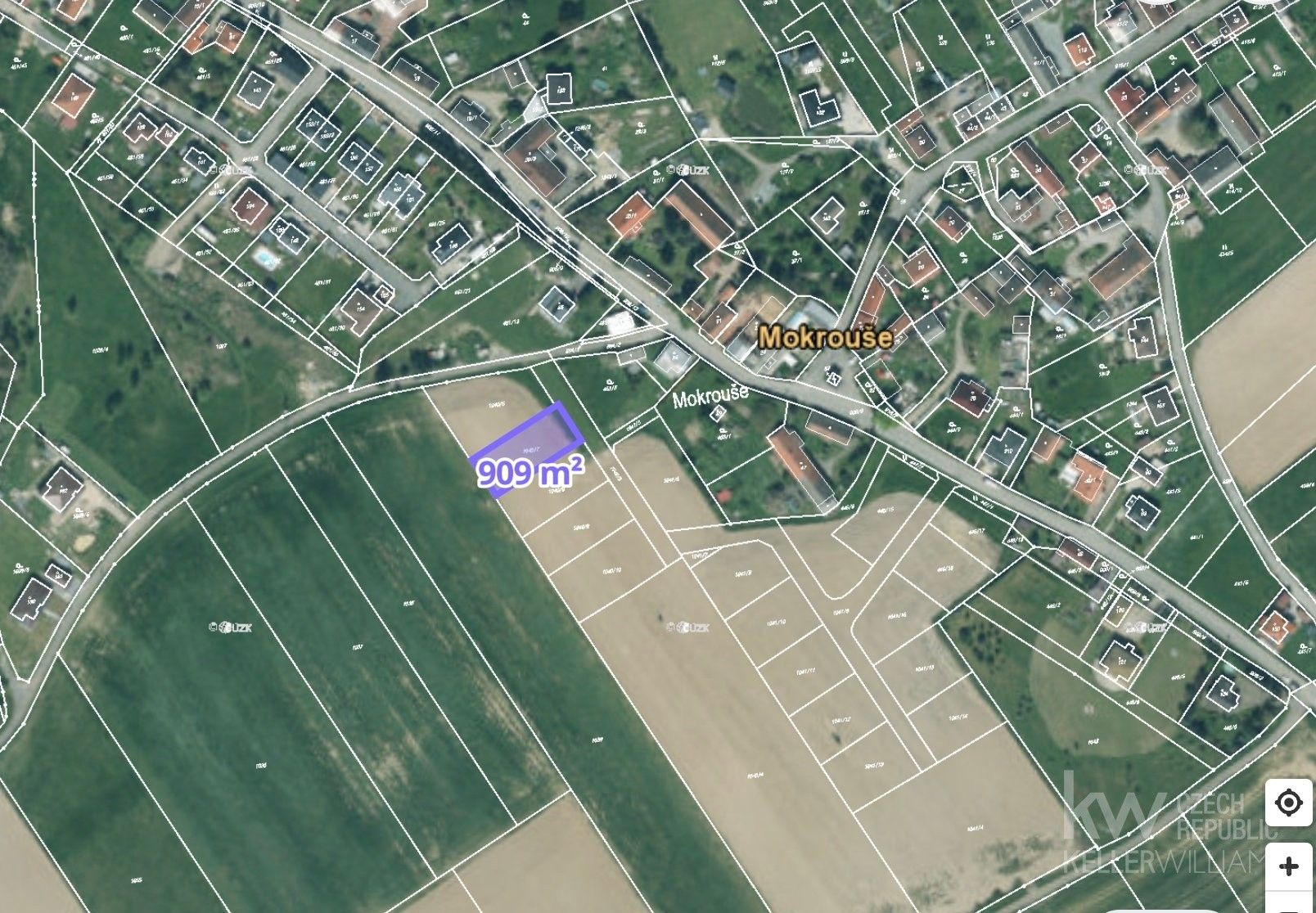 Prodej pozemek pro bydlení - Mokrouše