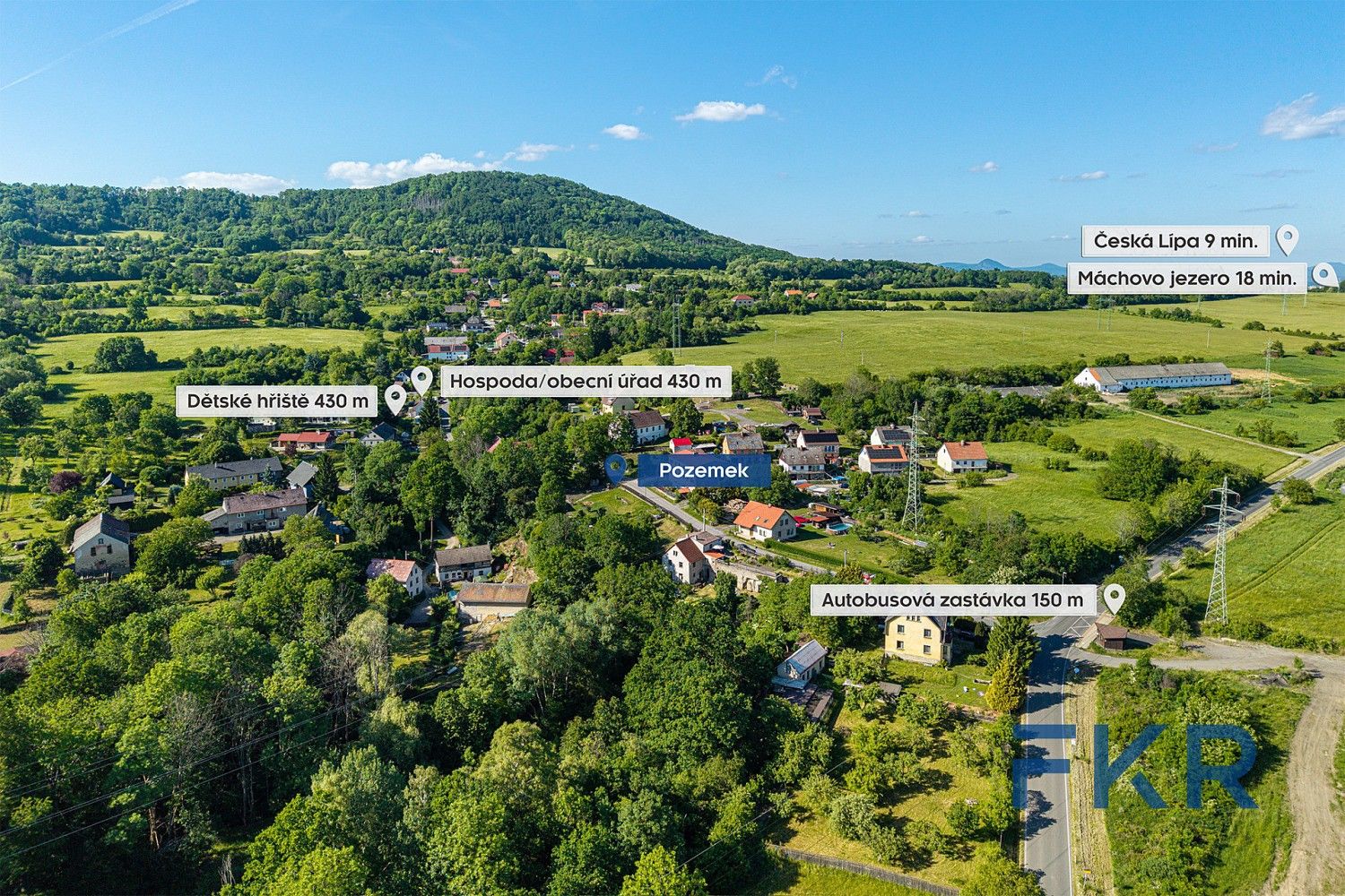 Pozemek pro bydlení · Kozly, okres Česká Lípa, Liberecký kraj - 3