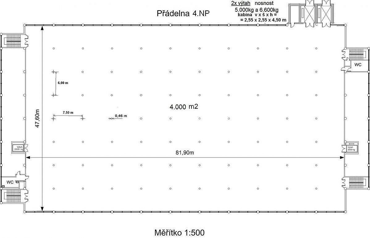 Pronájem sklad - U Vodárny, Písek - Budějovické Předměstí, 4 000 m² - 5