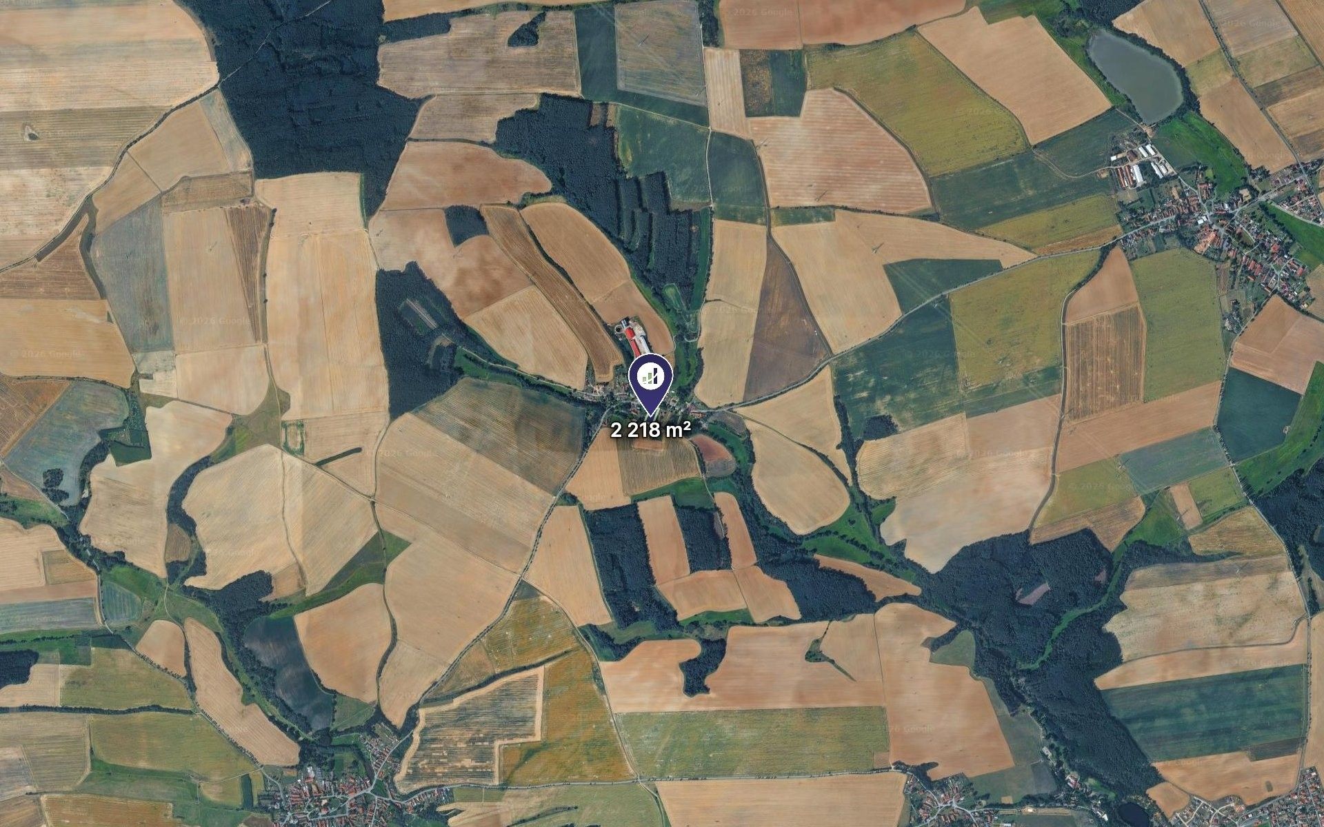 Pozemky pro bydlení, Ves Touškov, 370 m² - 2