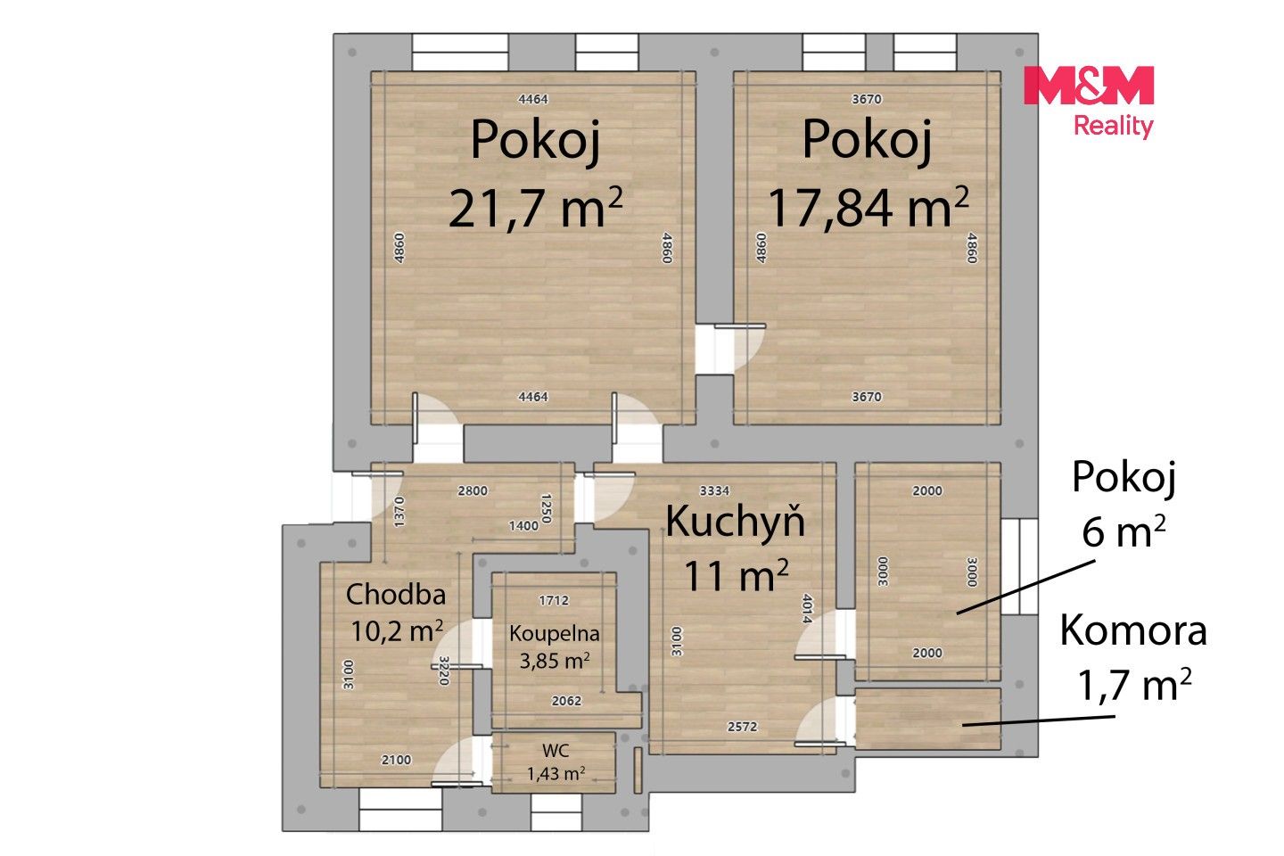 Byt 3+1 · 73 m² · Klostermannova, Nýrsko - 4