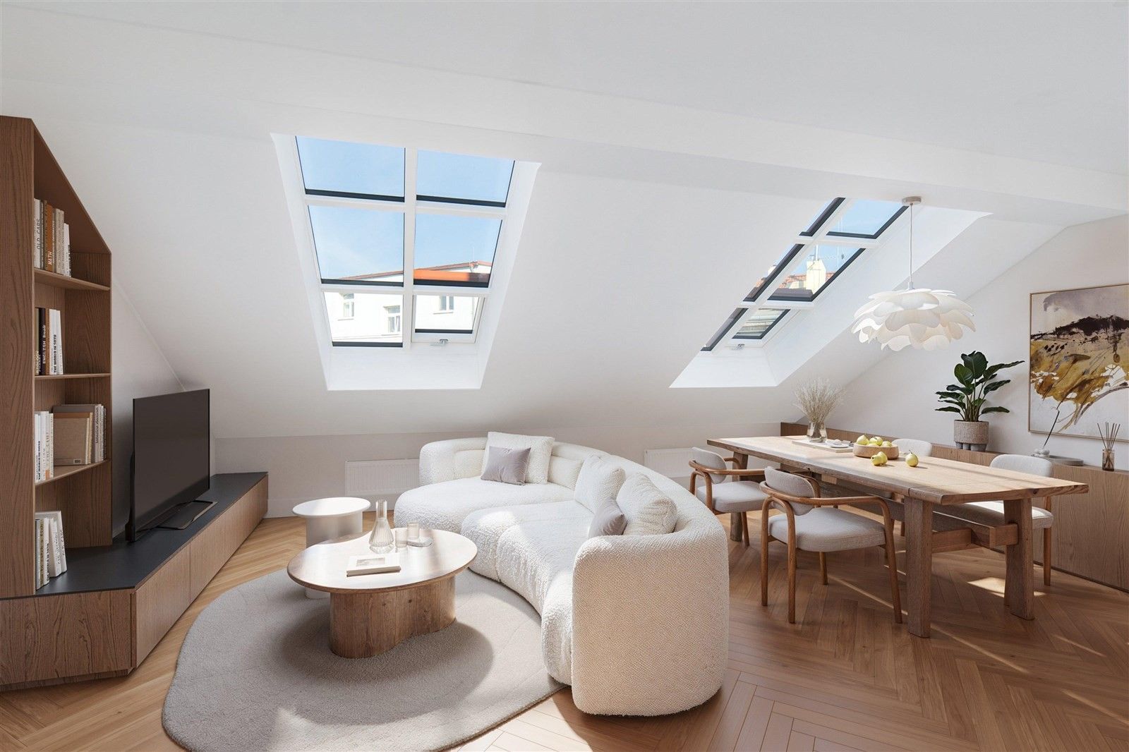 3+kk, Na výšinách, Praha, 91 m²