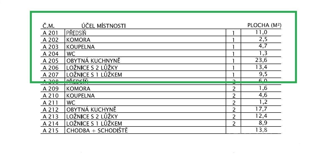 Byt 3+kk · 66 m² · Masarykovo náměstí 47, Bystřice nad Pernštejnem - 3