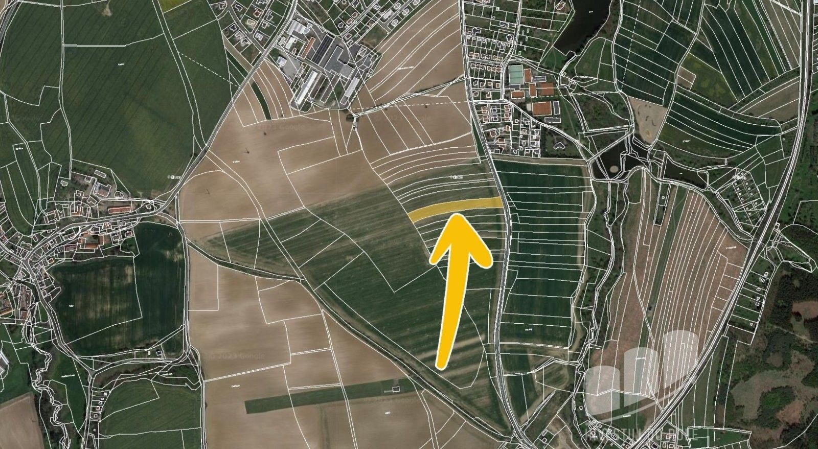 Prodej zemědělský pozemek - Říčany, 7 280 m²