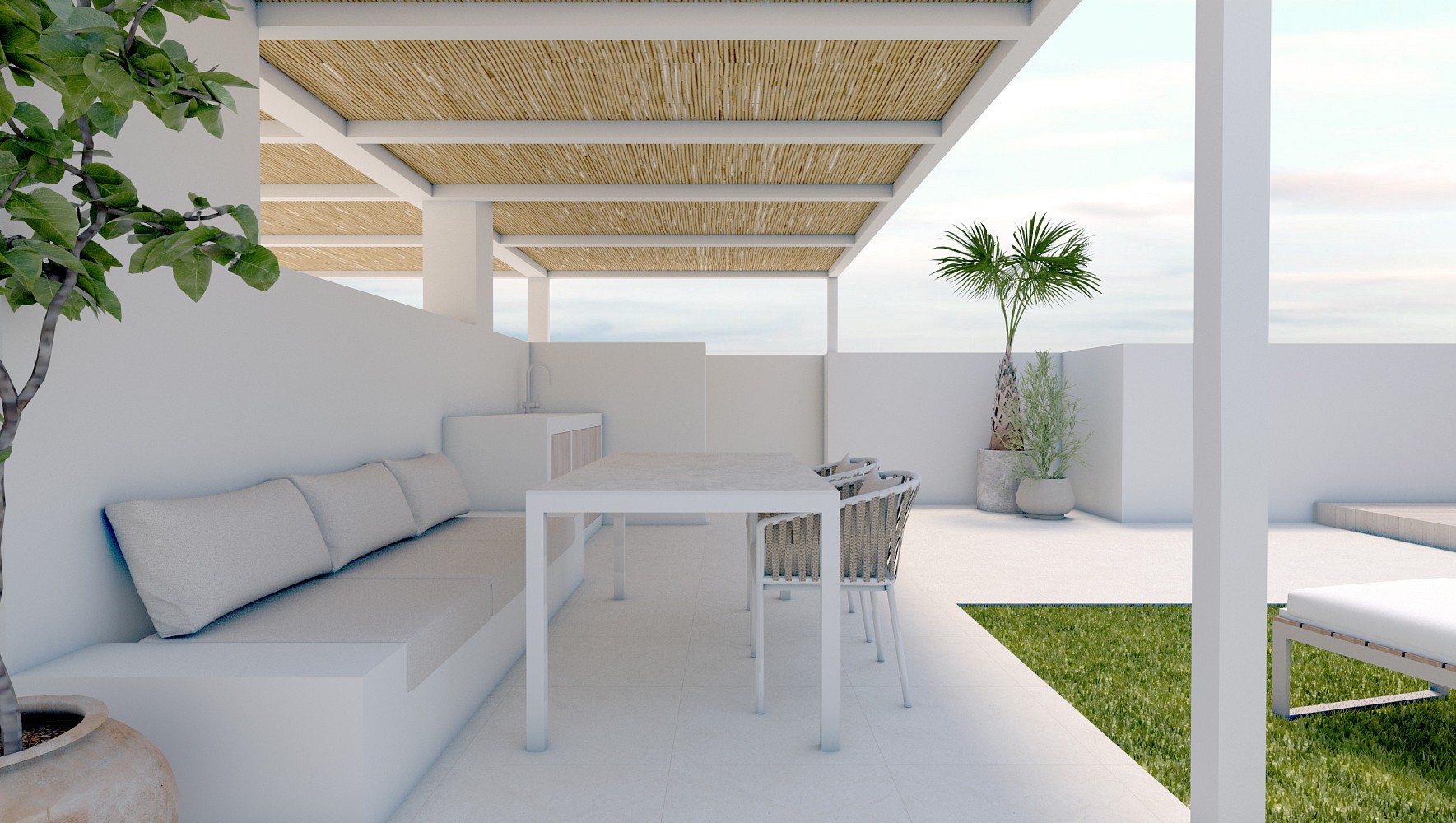 4+kk, Torre de La Horadada, Alicante, Španělsko, 78 m² - 2
