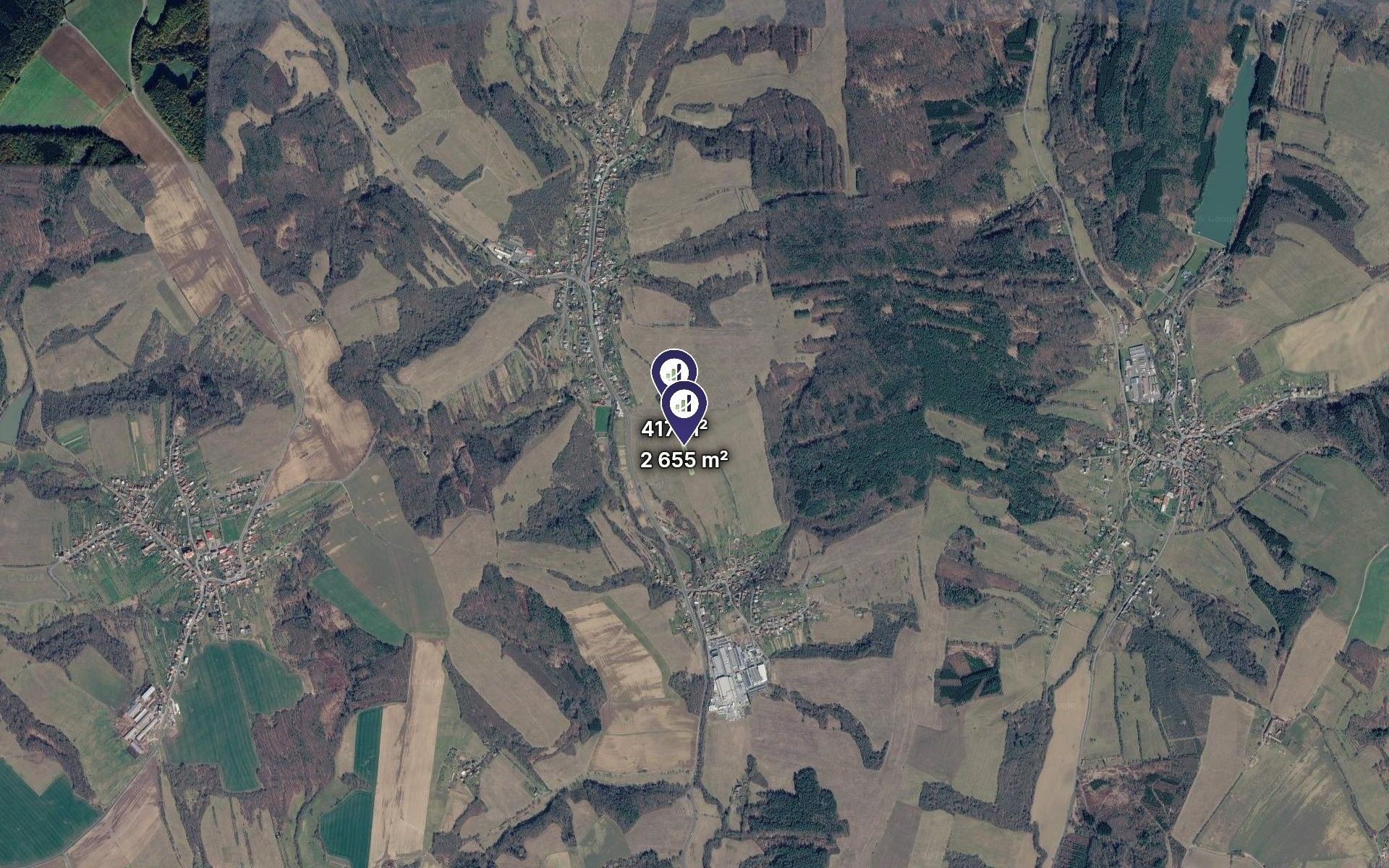 Zemědělské pozemky, Hřivínův Újezd, 1 536 m² - 2