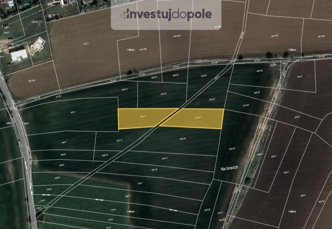 Prodej zemědělský pozemek - Nučice, 252 16, 2 775 m²