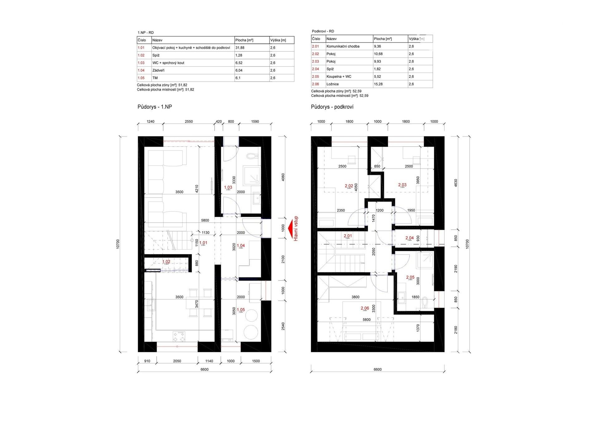 Prodej rodinný dům - Medlovice, 104 m² - 5