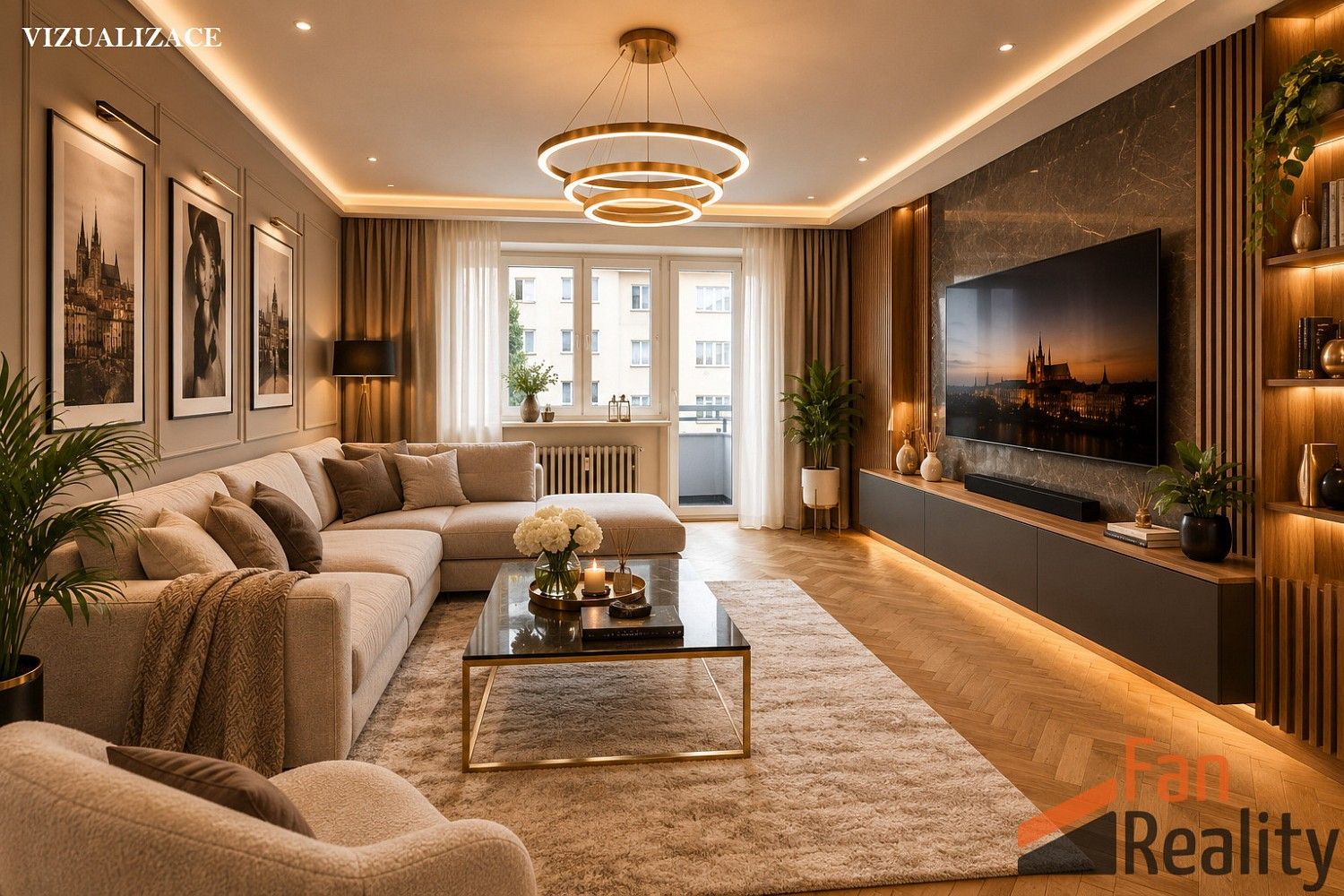 3+1, Pelhřimovská, Praha 4 - Michle, 92 m² - 2