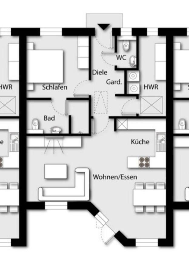 1+1, , Šlesvicko-Holštýnsko, 73 m² - 1